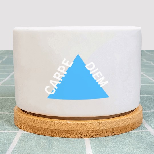 "Carpe Diem Plant Pots: Seize the Day in Style!"