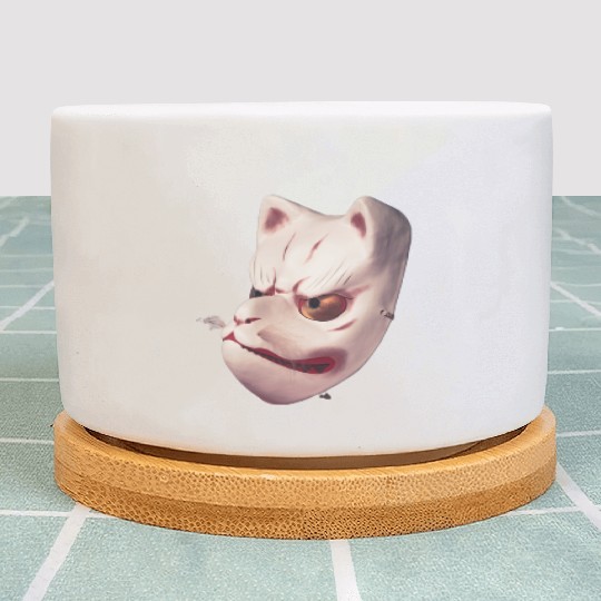 Cute Angry Face Plant Pots