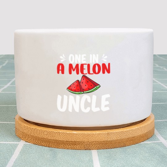 One In A Melon Uncle Watermelon Family Plant Pots