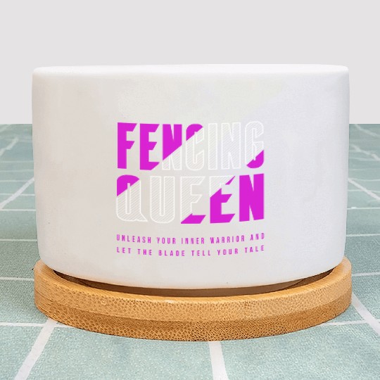 Fencing Queen Plant Pots