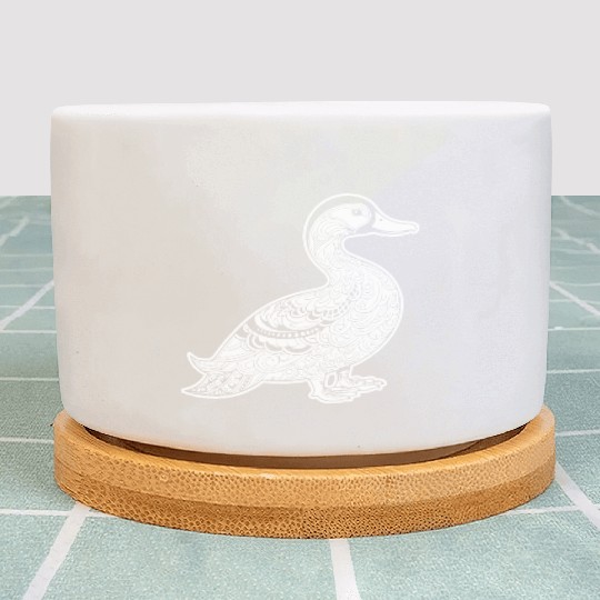 Duck Bird Nature Pond Plant Pots