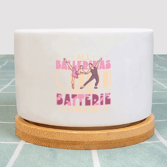 Ballet Ballerina Dance Dancer Dancing Ballet Gift Plant Pots