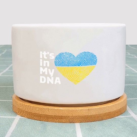 It'S In My Dna Ukraine I Stand With Ukraine Plant Pots