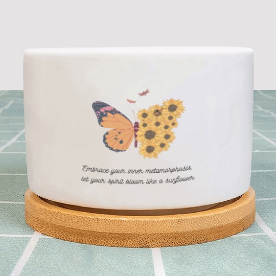 Bloom like Sunflower Plant Pots