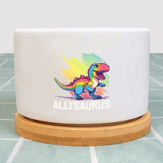 Dinosaur LGBT Transgender Lesbian Gay Community Plant Pots