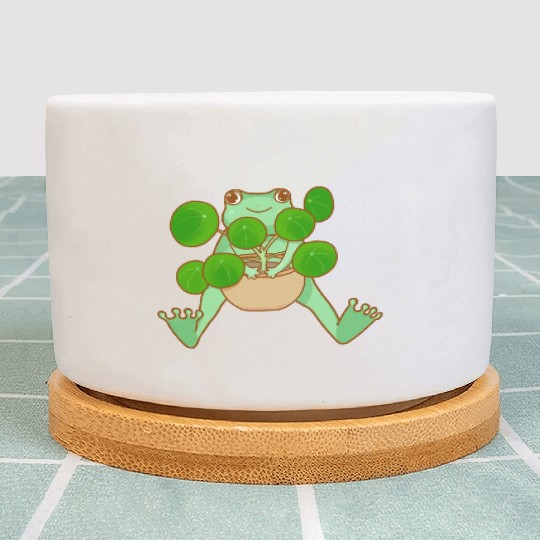 Frog Plant Therapy Plant Pots