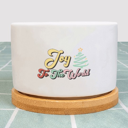 Joy to the world nostalgia trending Plant Pots