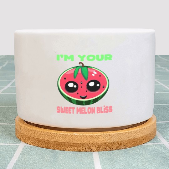 Watermelon - Your sweet melon magic Plant Pots