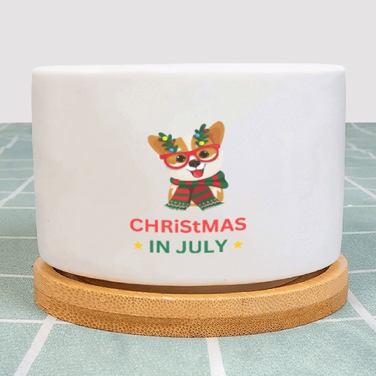 Christmas In July Plant Pots