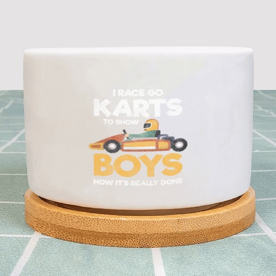 Racer Circuit Racing Plant Pots