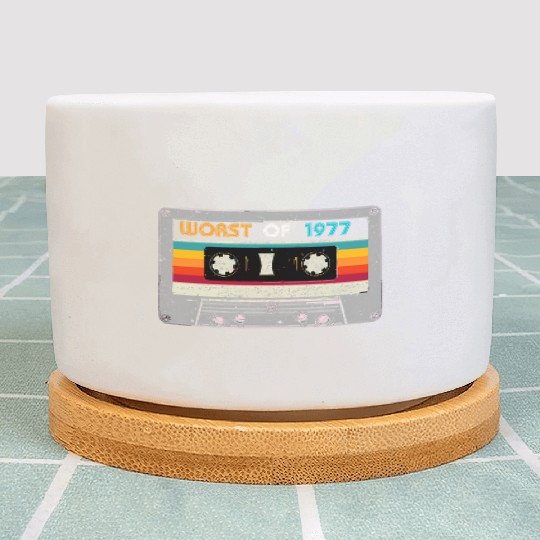 Worst Of 1977 43th Cassette Tape Plant Pots