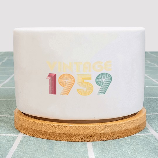 64Th 1959 Mom Dad Plant Pots