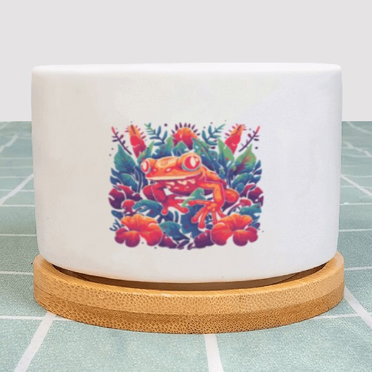 Wild Poison Frog Goth Goblincore Fairycore Gothic Plant Pots