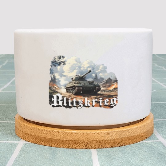 World War 2 Blitzkrieg Plant Pots