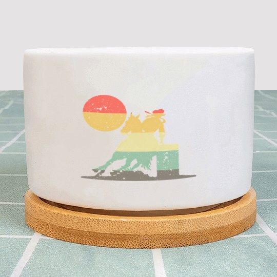 Barrel Racing Show - Barrel Racer Plant Pots
