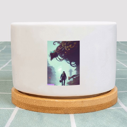 Ai generator using human thoughts Plant Pots