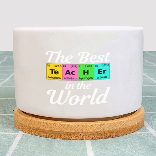 The Best Teacher Science Chemistry Biology Physics Plant Pots