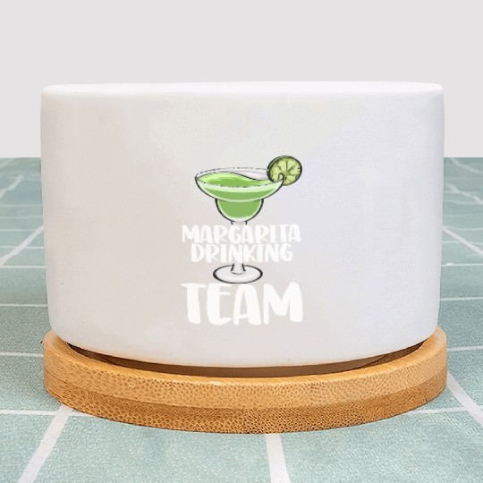 Margarita Drinking Team Plant Pots
