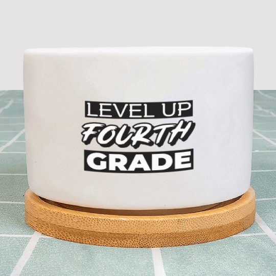 Back to School Plant Pots Level Up 4th