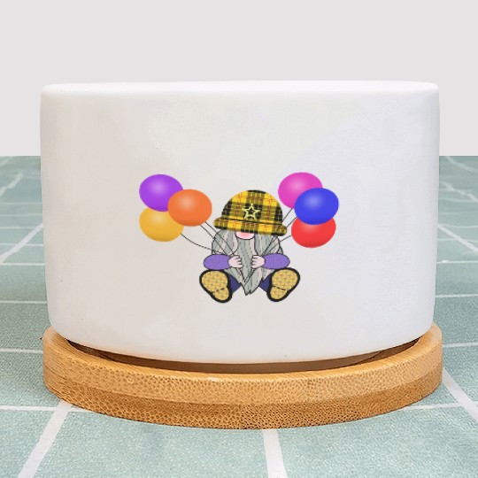 Gnome elf balloons balloons party fairy fantasy Plant Pots