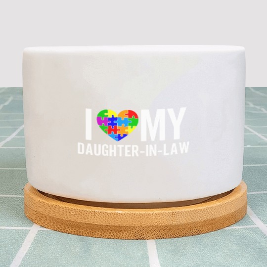 I Love My Daughter-In-Law Plant Pots