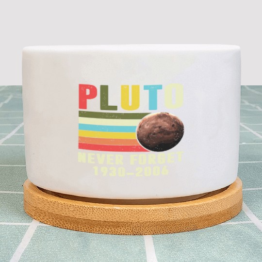 Pluto Never Forget 1930 2006 Plant Pots