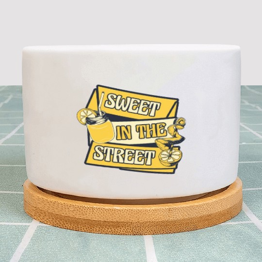 Sweet In The Street Lemon Juice Business Lemonade Plant Pots