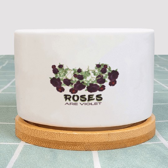 Roses are violet! Plant Pots