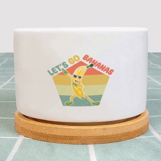 Dabbing Funny Banana Meme Let Us Go Banana Plant Pots