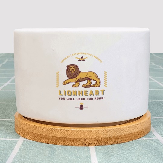 Lion Heart You Will Hear Our Roar Design Plant Pots