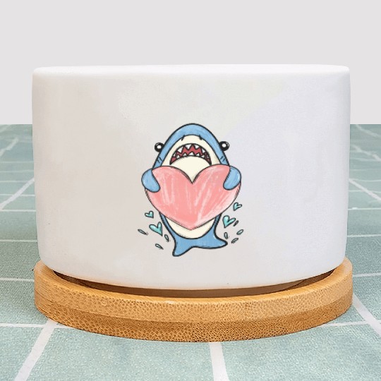 Love Shark Plant Pots