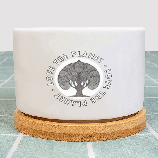 Tree: detailed, relaxing, & positive Plant Pots