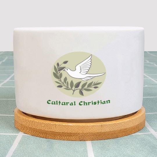 Cultural Christian Dove Of Peace Plant Pots