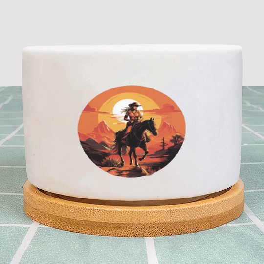 Wild West Journey Plant Pots