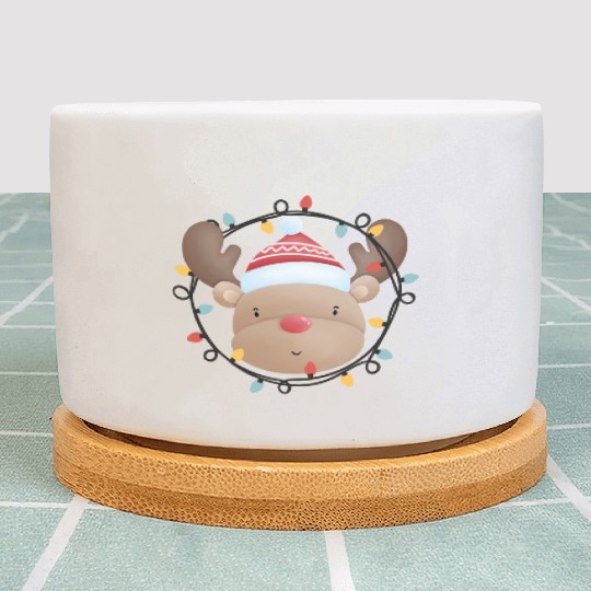 Christmas Reindeer Plant Pots