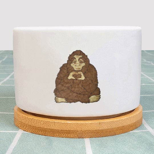 Big Heart Bigfoot Plant Pots
