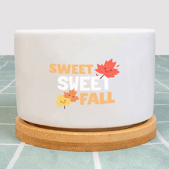 Sweet Fall Autumn Season Plant Pots