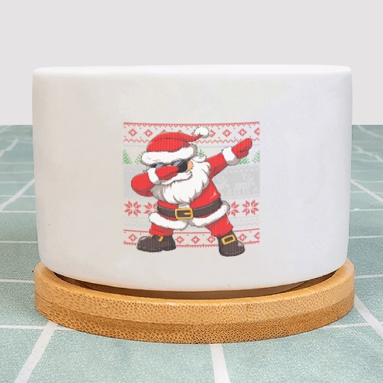 Dabbing Santa Funn Ugly Plant Pots