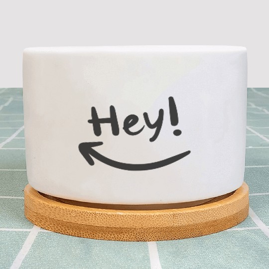Hey Smiling Plant Pots
