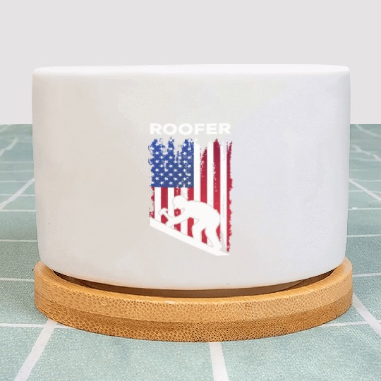 Roofing Worker Roofer Worker Roofer - Roofer US Fl Plant Pots