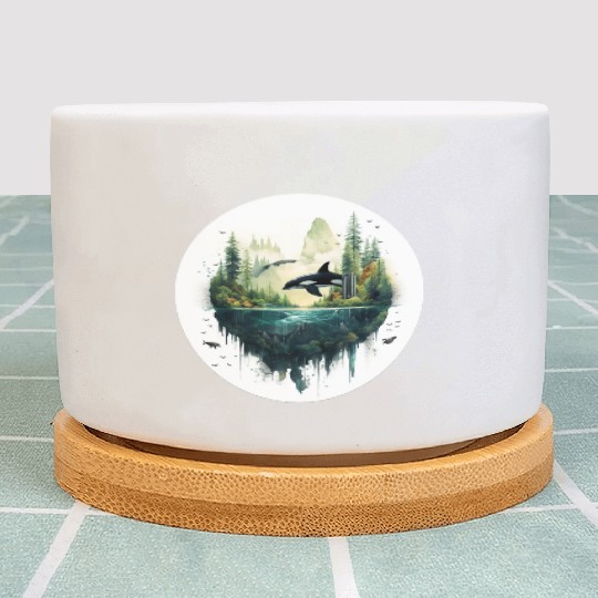 Orca SeaScape Plant Pots