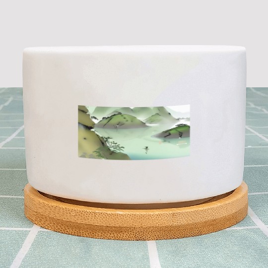 The Swimming dolphin Plant Pots