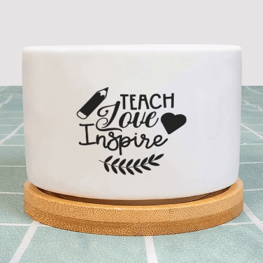 Best teacher GIft Plant Pots