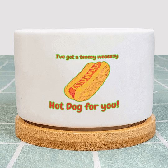I've Got a Hot Dog For You! Plant Pots