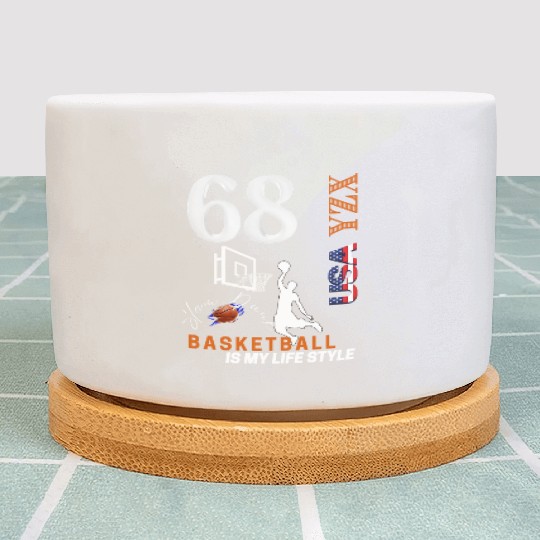 Basketball is my lifestyle Plant Pots