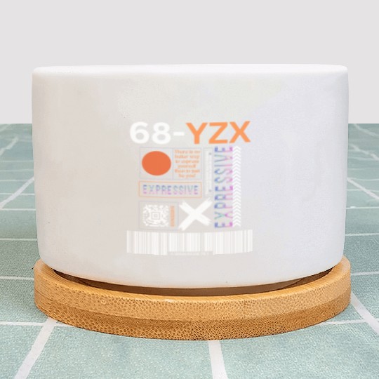 Expressive streetwear Plant Pots