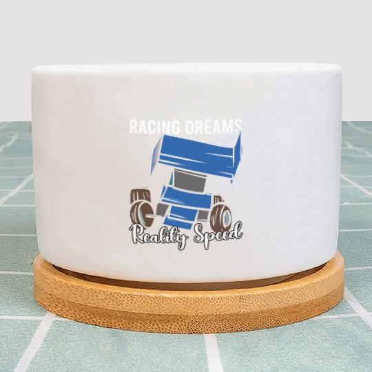 Sprint Car Mom Dirt Track Racing Racing Race Day Plant Pots