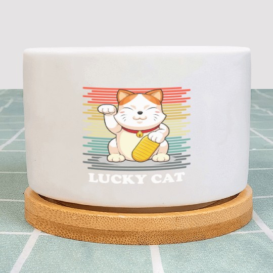 Lucky Cat - Maneki Neko Plant Pots