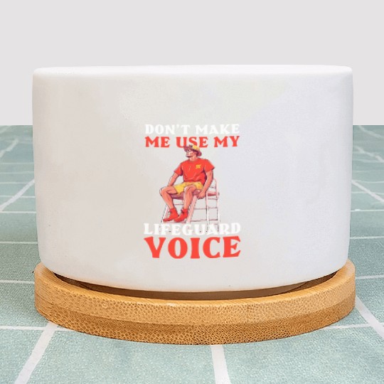 Lifeguard Use My Lifeguard Voice Plant Pots