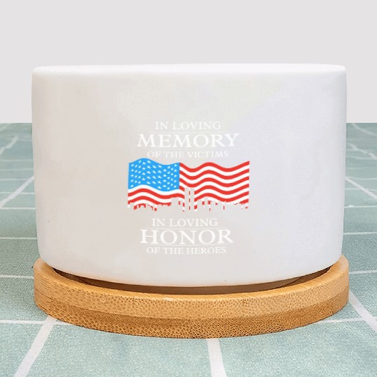 911 in loving memory Plant Pots